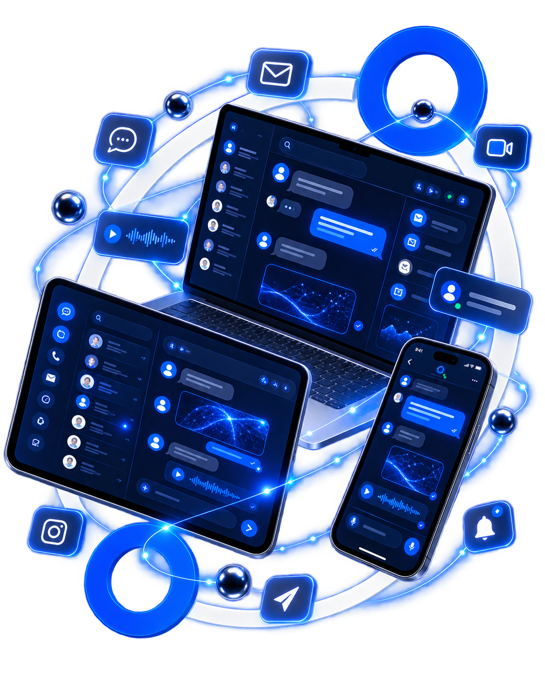 OmniSystemIO analytics and performance reporting dashboard